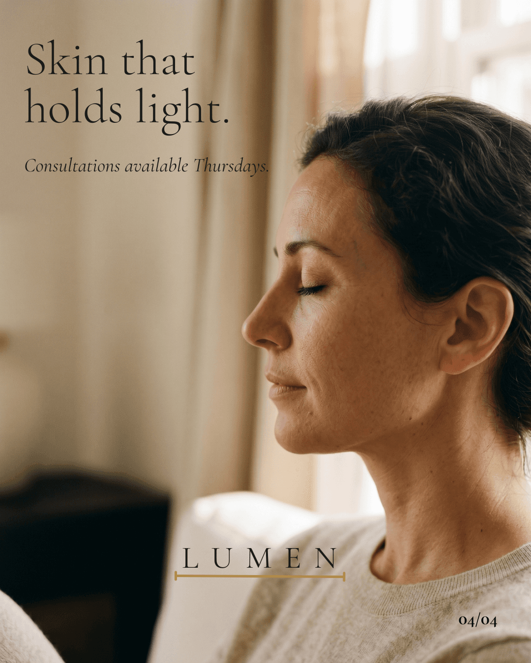 Lumen Aesthetics — Carousel, frame 4 of 4